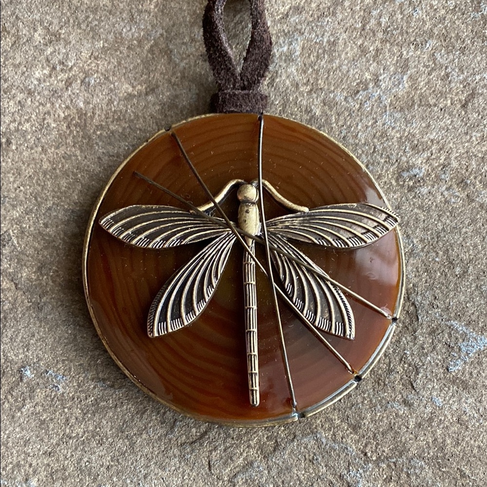 Lucky Brand Dragon Fly Necklace